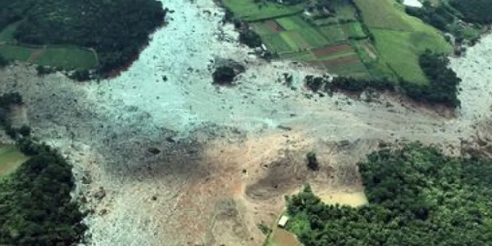 Brumadinho foi vítima do rompimento da Barragem do Feijão em 25 de Janeiro.