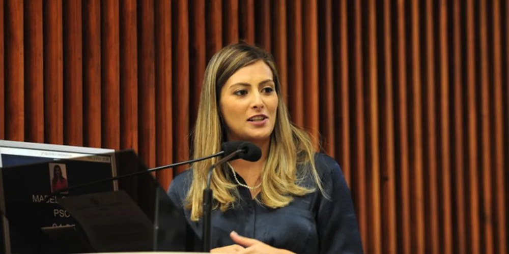 Mabel Canto usou a tribuna da Alep pela primeira vez nesta terça-feira (5)