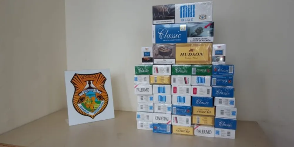 Imagem ilustrativa da imagem Suspeitos roubam cigarros contrabandeados e são presos