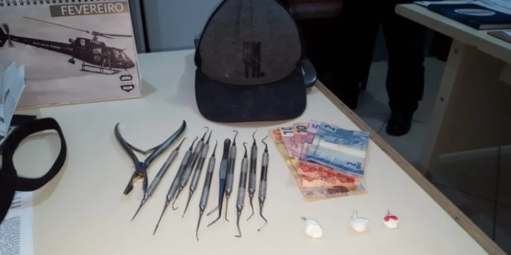 Polícia identificou o suspeito devido ao boné semelhante ao utilizado por um dos assaltantes