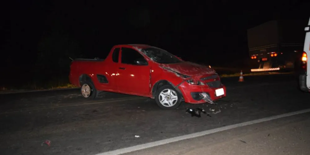 Condutor da Montana perdeu o controle do veículo em curva da PR-092