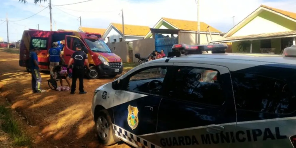 Guarda Municipal e socorristas do Siate estiveram no local