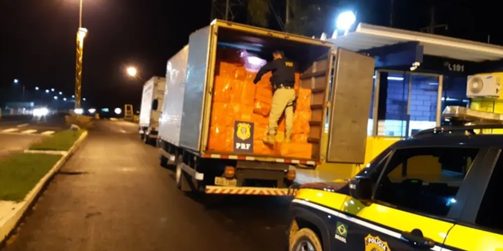 Interceptação ocorreu durante uma ação conjunta entre o setor de inteligência, a equipe operacional e a Receita Federal