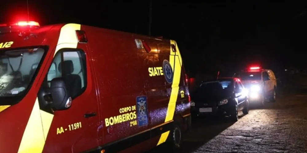 Caso foi registrado na noite deste sábado em Ponta Grossa