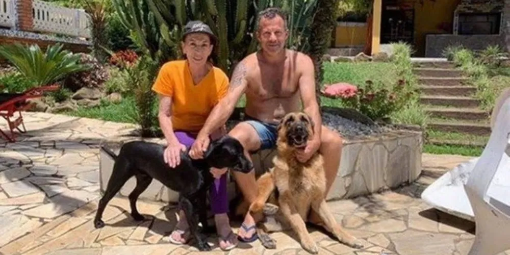 Ronaldo Quatrucci e sua mãe Philomena