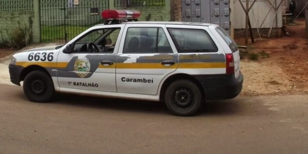 Autoridades conduziram rapaz à 13ª Delegacia de Polícia em Ponta Grossa para medidas cabíveis