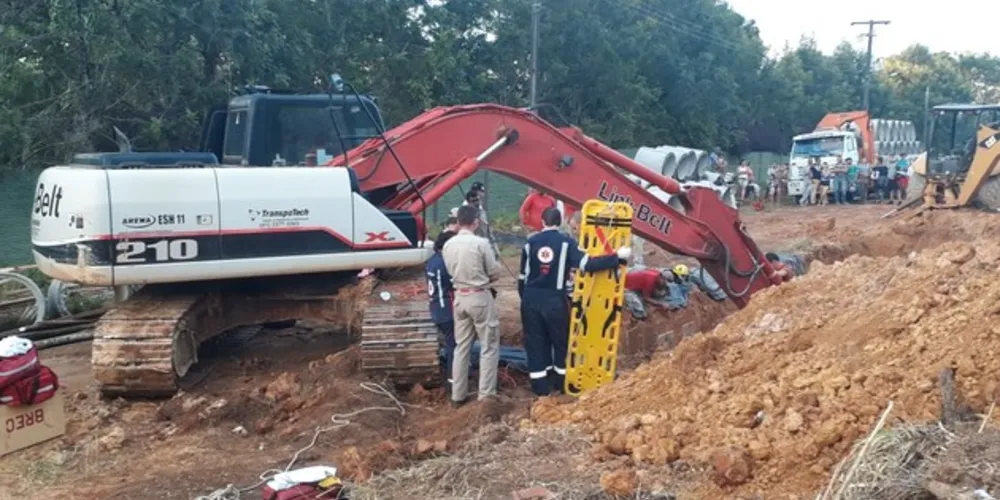 Trabalhador foi levado ao hospital para fazer exames e receber atendimento médico