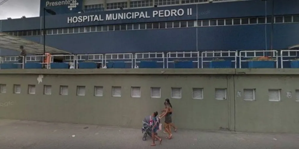 Hospital Pedro II onde criança estava internada 
