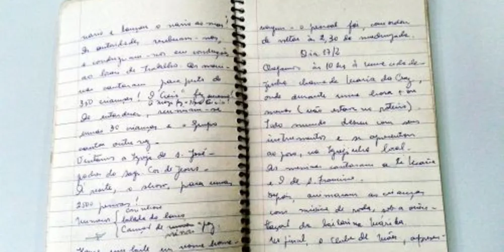 Acervo do professor foi entregue por sua neta Rebeca Machado 