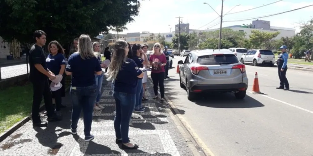 Imagem ilustrativa da imagem PG realiza blitz educativa em comemoração ao Dia da Mulher