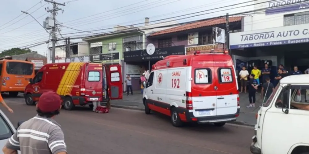 De acordo com testemunhas, o acidente aconteceu próximo ao terminal do bairro Barreirinha