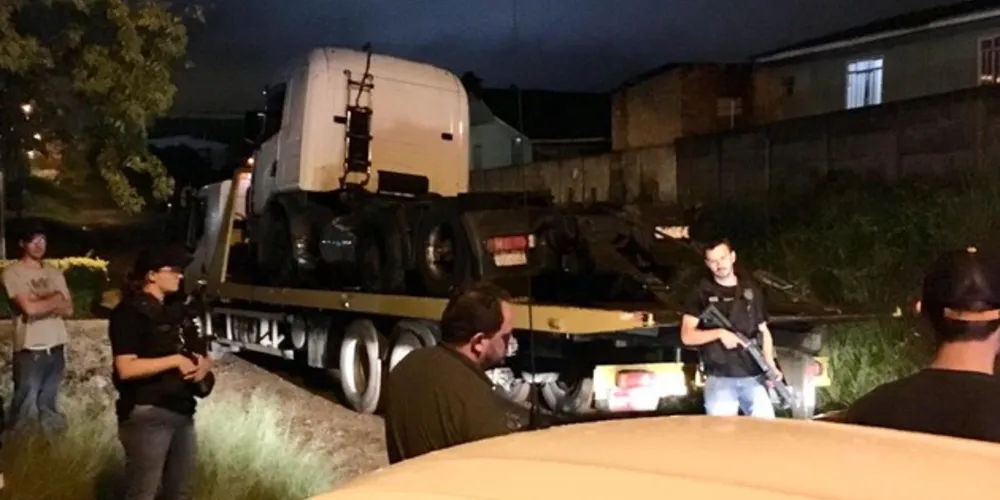 Três suspeitos foram presos pelo crime de receptação