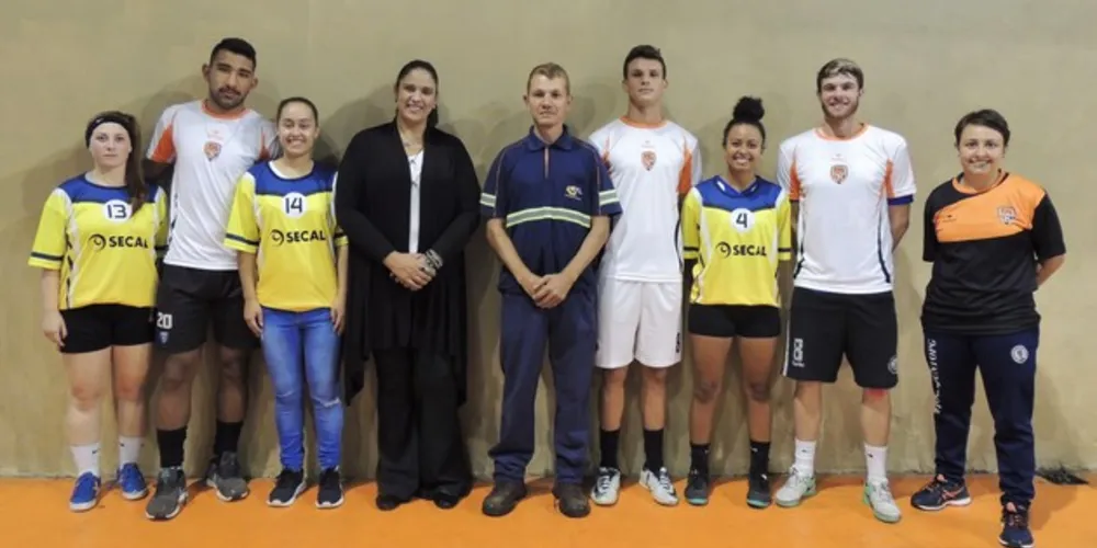 UniSecal fecha parceria com times de futsal feminino e masculino de PG 