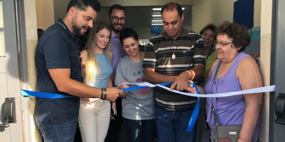 Imagem ilustrativa da imagem Prefeitura inaugura novo Cmei na Vila Maria Otília