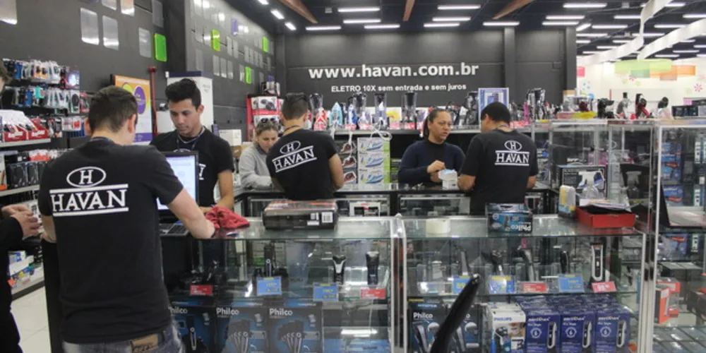 As lojas de departamentos tiveram a maior alta nas vendas em janeiro deste ano