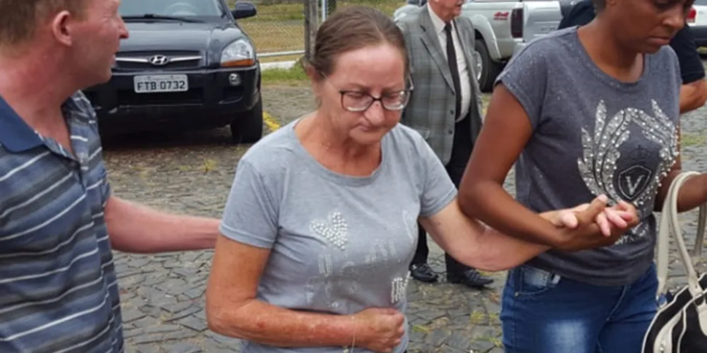 Rosa Aparecida Oliveira prestou primeiro depoimento um dia depois de receber alta