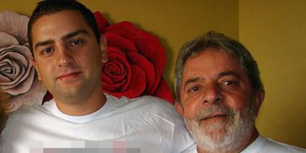 Luiz Claudio e Lula 