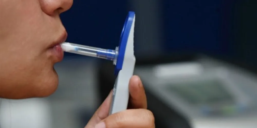 Aparelhos importados são capazes de identificar se o condutor utilizou maconha, cocaína, ecstasy e outros entorpecentes psicoativos. 