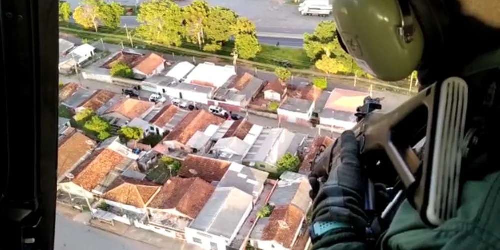 Foco da operação é o combate aos crimes de tráfico de drogas e roubo majorado pelo emprego de armas de fogo 