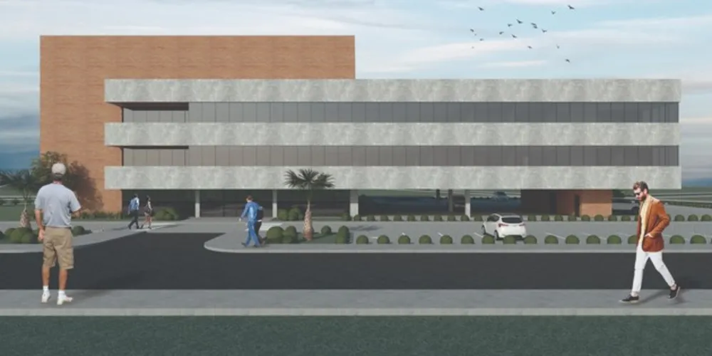 Imagem ilustrativa da imagem Plauto comemora início de obras em Carambeí