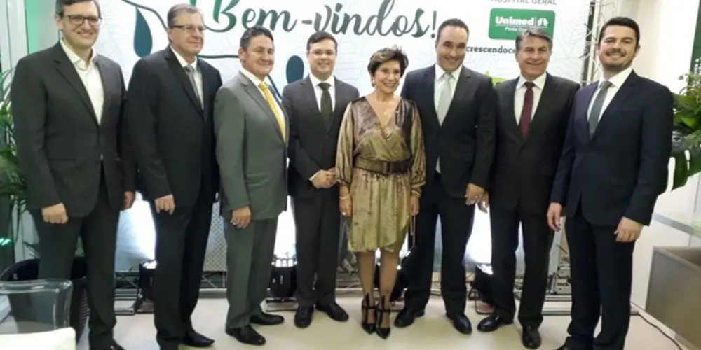 Evento realizado na noite de sexta-feira, marcou a inauguração das obras de ampliação do Hospital Geral Unimed