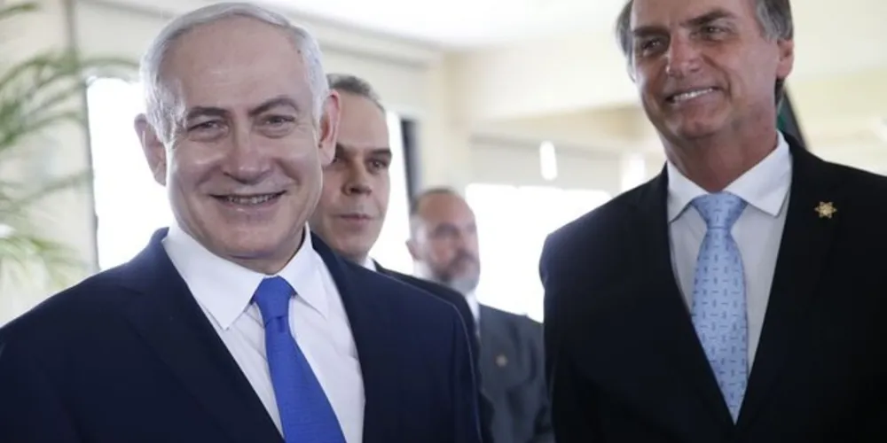 Bolsonaro e Netanyahu se encontraram às vésperas da posse do presidente brasileiro