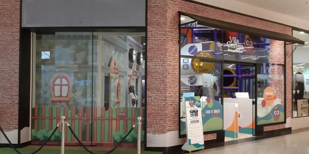Espaço vai oferecer recreação infantil durante o horário de funcionamento do shopping