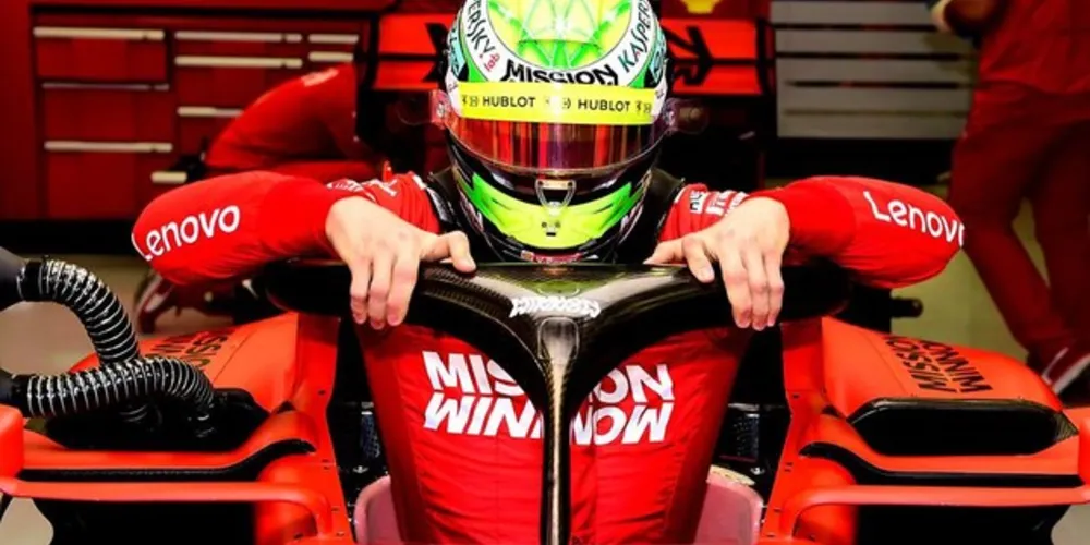 Mick Schumacher fez seu primeiro teste pela Fórmula 1 nesta terça-feira