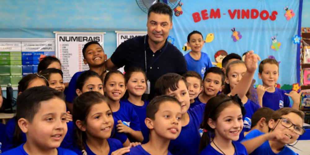 Escola Municipal Professor Kamal Tebcherani, no Jardim Esplanada recebeu cerca de R$ 1 milhão  para sua ampliação e reforma