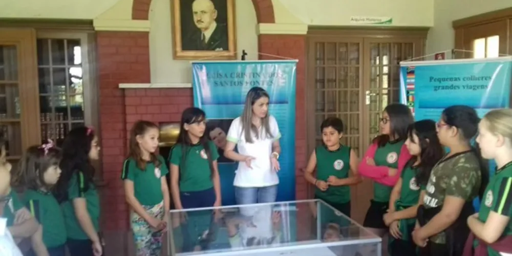 Imagem ilustrativa da imagem Alunos de Jaguariaíva participam de exposição em Museu