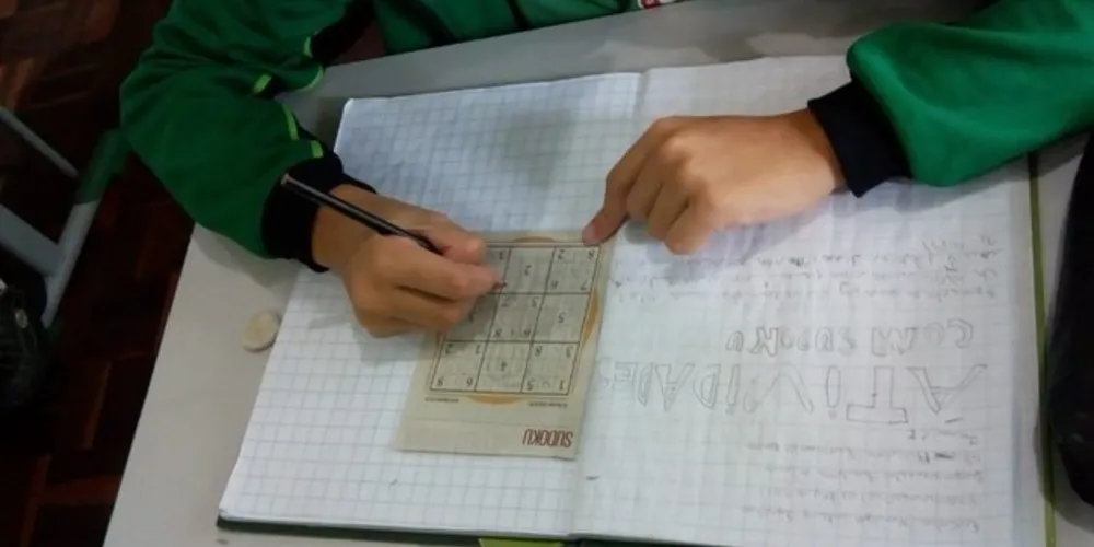 Imagem ilustrativa da imagem ‘Sudoku’ estimula raciocínio lógico em Jaguariaíva