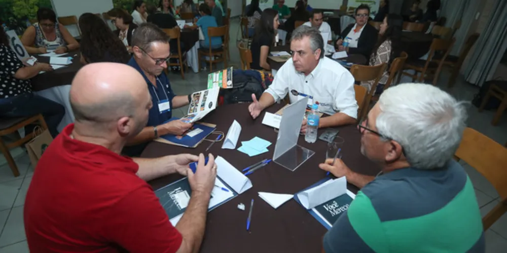 Empresários participaram de rodadas de negócios durante o evento realizado em Tibagi