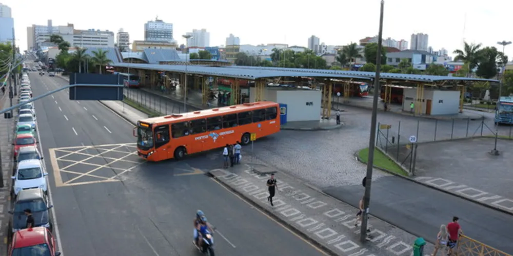 Confusão aconteceu próximo ao Terminal Central e suspeito foi preso em flagrante