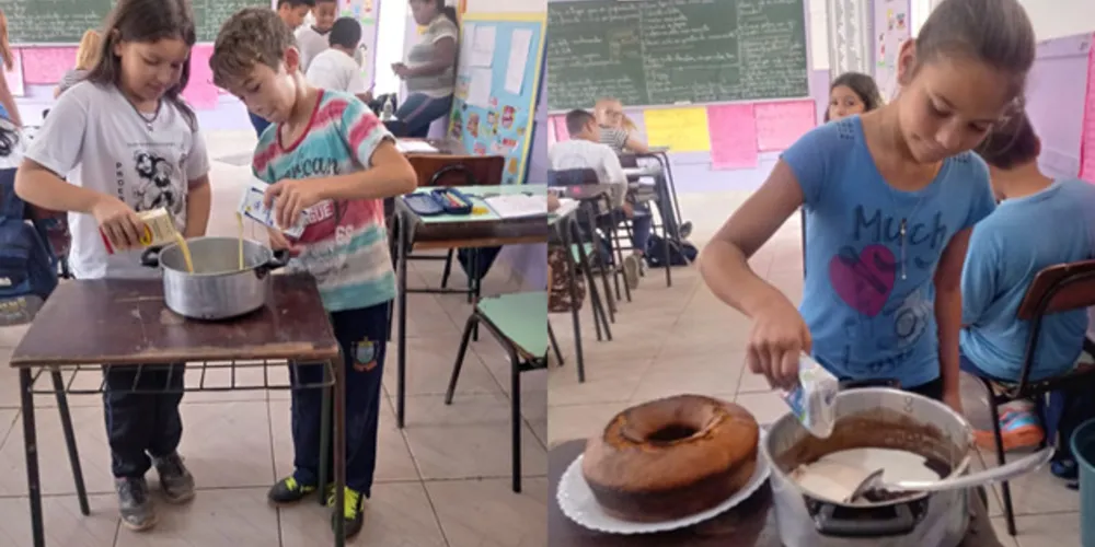 Imagem ilustrativa da imagem Vulcões impressionam alunos em Castro