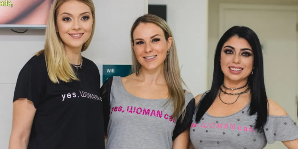 REGISTRO – Registramos a presença em recente evento, das destacas profissionais, Ana Cecília Genari, Anelice Calixto Ruh e Vanessa de Morais.