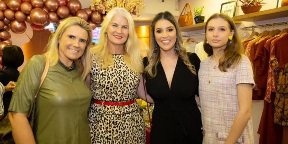 Marina Sacchi, Tania Borato, Franciane Braun Scheidt e Beatrice Borato
