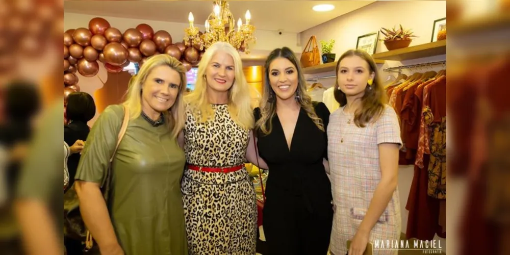 Marina Sacchi, Tania Borato, Franciane Braun Scheidt e Beatrice Borato
