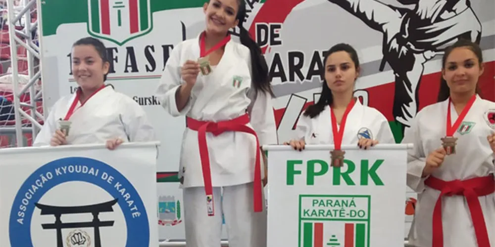 Atleta ponta-grossense mais uma vez foi destaque em competições estaduais