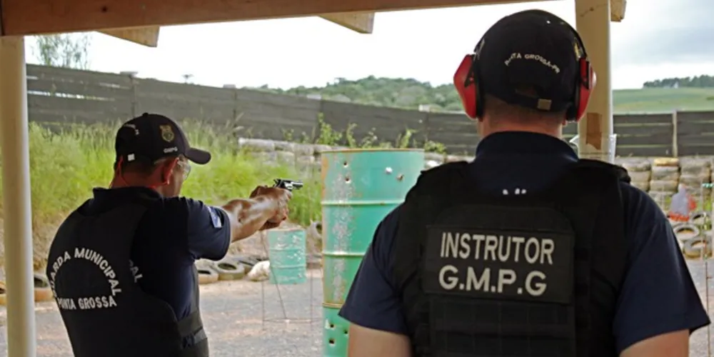 Atualmente, 171 guardas municipais trabalham armados em Ponta Grossa
