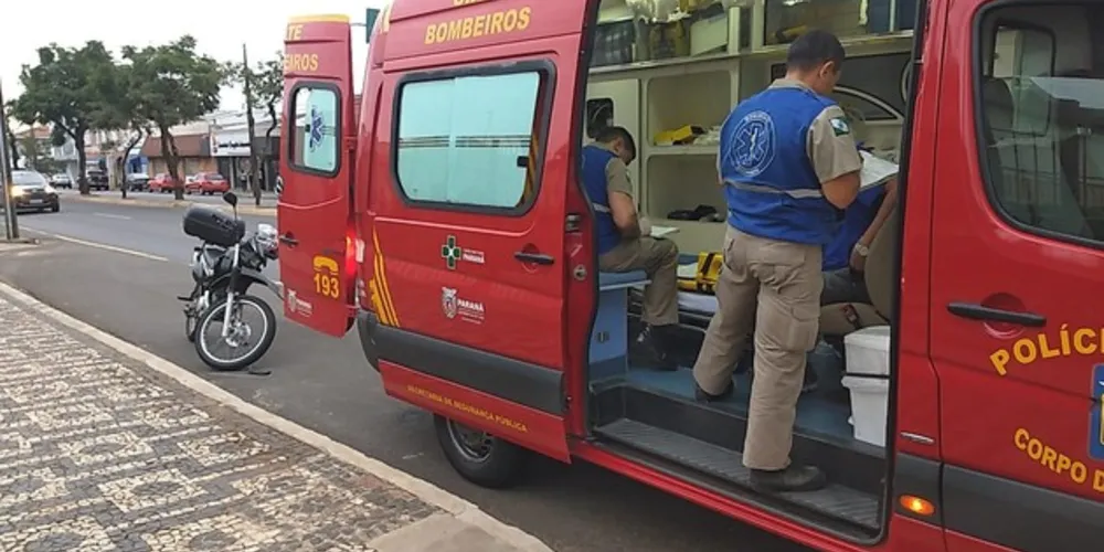 Equipe do Siate prestou atendimento à ocorrência