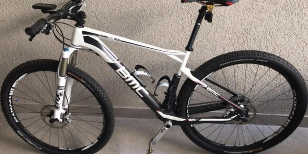 Bicicleta foi furtada nesta semana na região da Nova Rússia