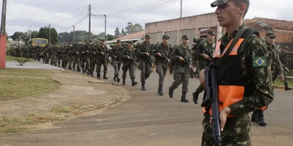 Trata-se do maior efetivo de um batalhão já reunido para essa atividade.