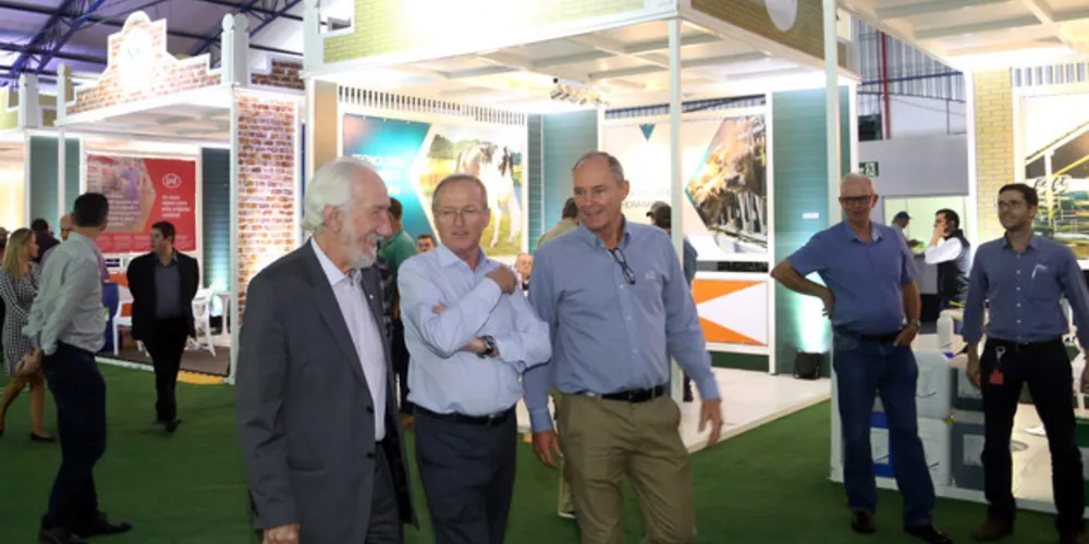 O governador em exercício Darci Piana participou nesta quinta-feira (25) da abertura da 14ª ExpoFrísia