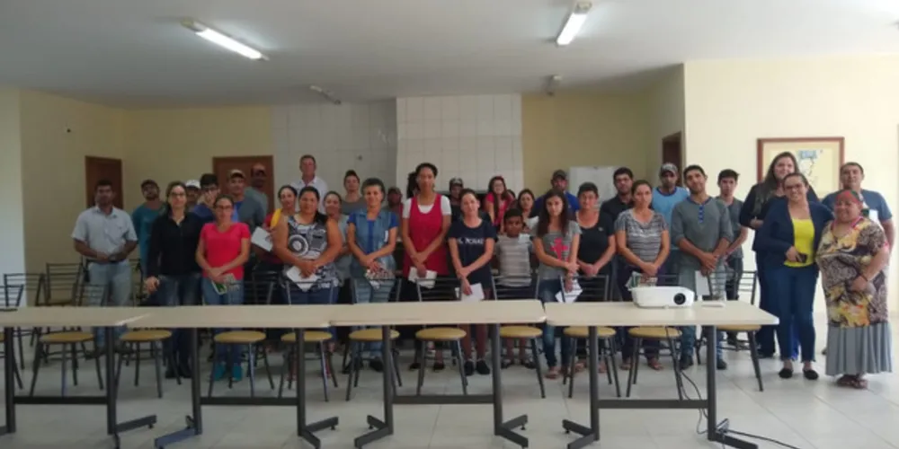 Encontro aconteceu com o objetivo de explicar sobre o programa Recicla Tibagi