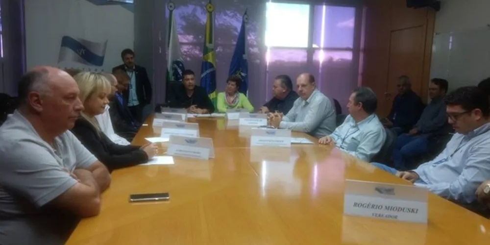 Assinatura do protocolo de intenções aconteceu nesta manhã no gabinete do prefeito Marcelo Rangel