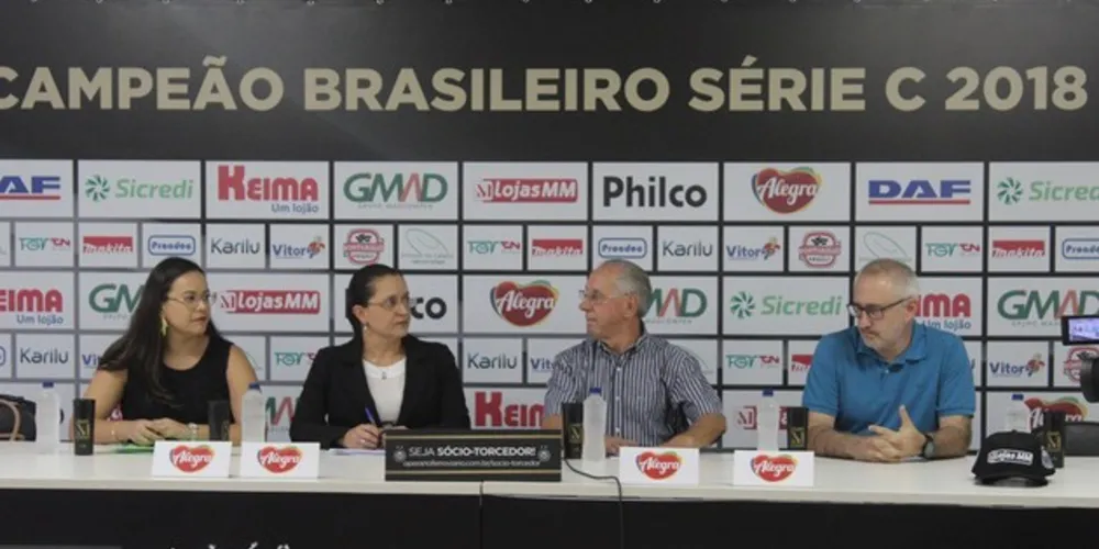 Ação é parceria do clube com Juizado de Violência Doméstica contra a Mulher e UEPG