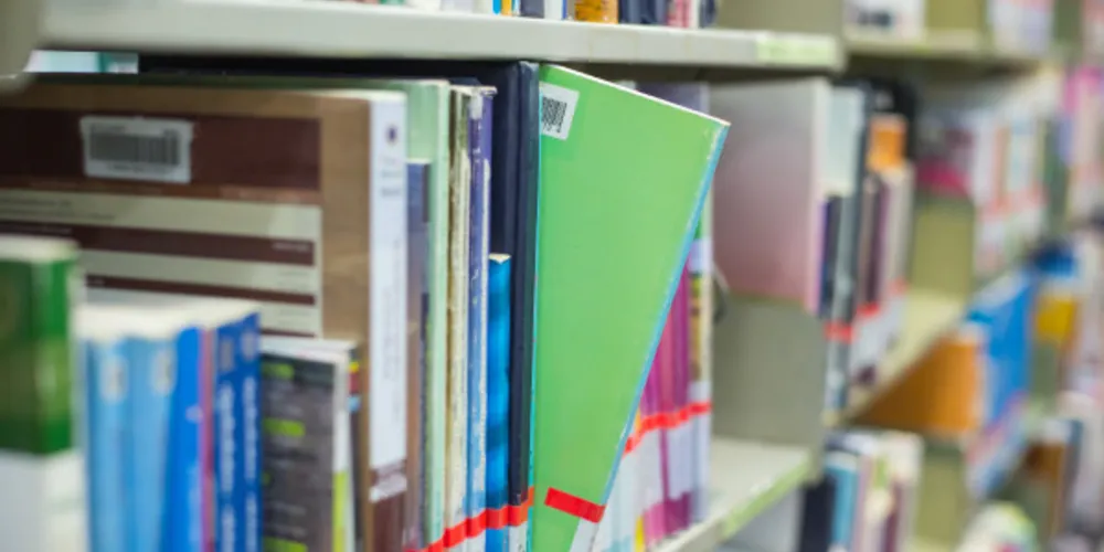 Muitas escolas ainda não têm sua própria biblioteca.