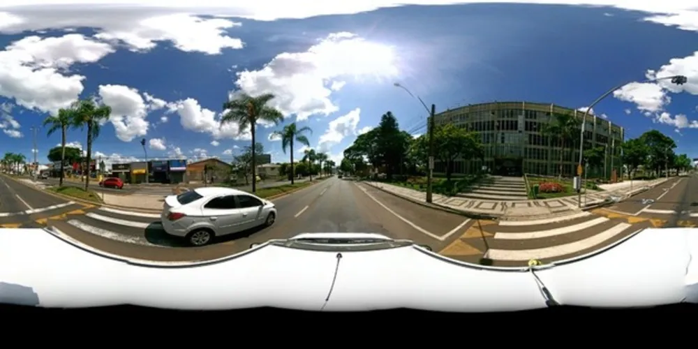 Levantamento de imagens panorâmicas permite visualizar todas as características dos imóveis