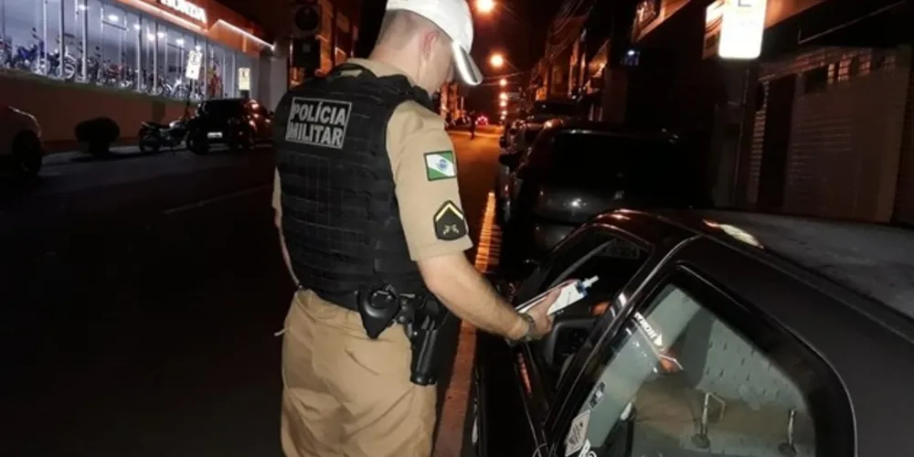 No total, 16 condutores foram pegos conduzindo embriagado