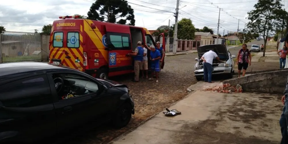 Condutora estaria levando seus netos a uma escola na região quando colidiu em outro veículo estacionado